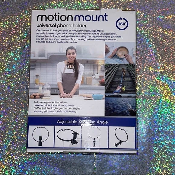 Universal Phone Holder | Point-of-View Motion Mount | NEW IN BOX - Picture 3 of 6